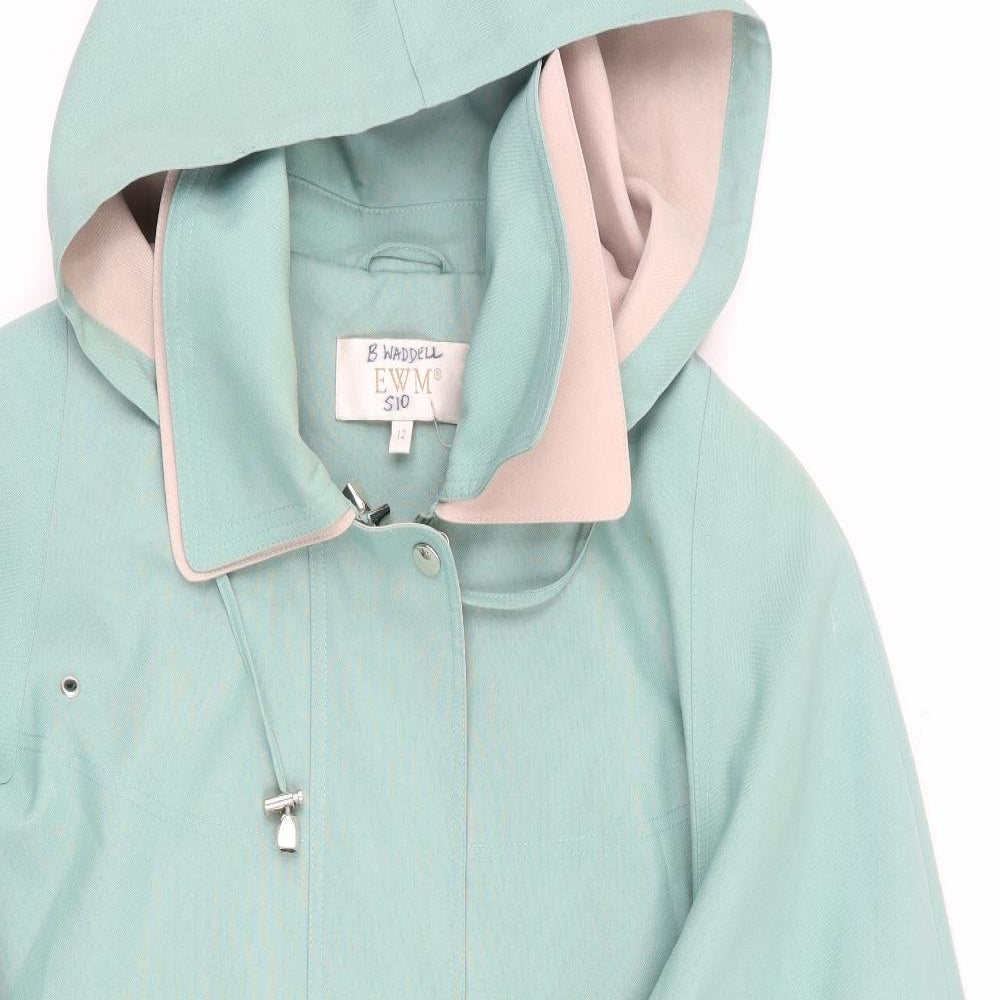 EWM Womens Green   Parka Coat Size 12