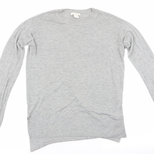 H&M Womens Grey   Pullover Jumper Size 4