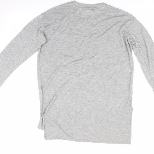 H&M Womens Grey   Pullover Jumper Size 4