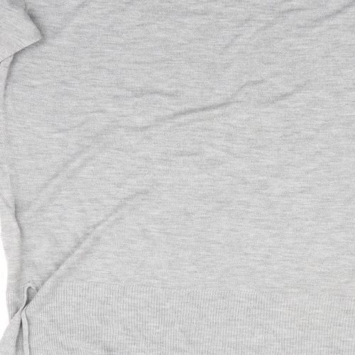 H&M Womens Grey   Pullover Jumper Size 4