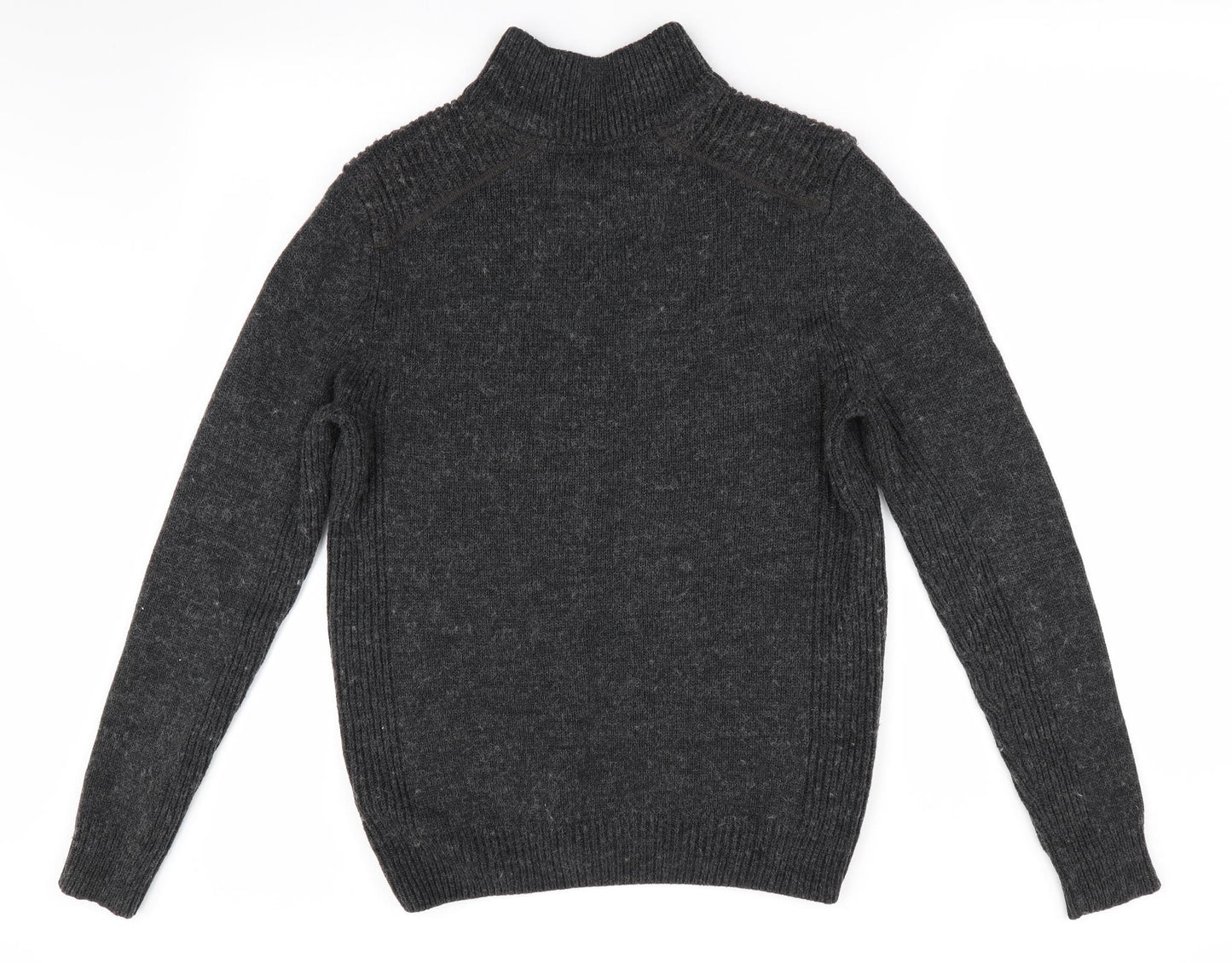 Trait Mens Grey   Pullover Jumper Size S