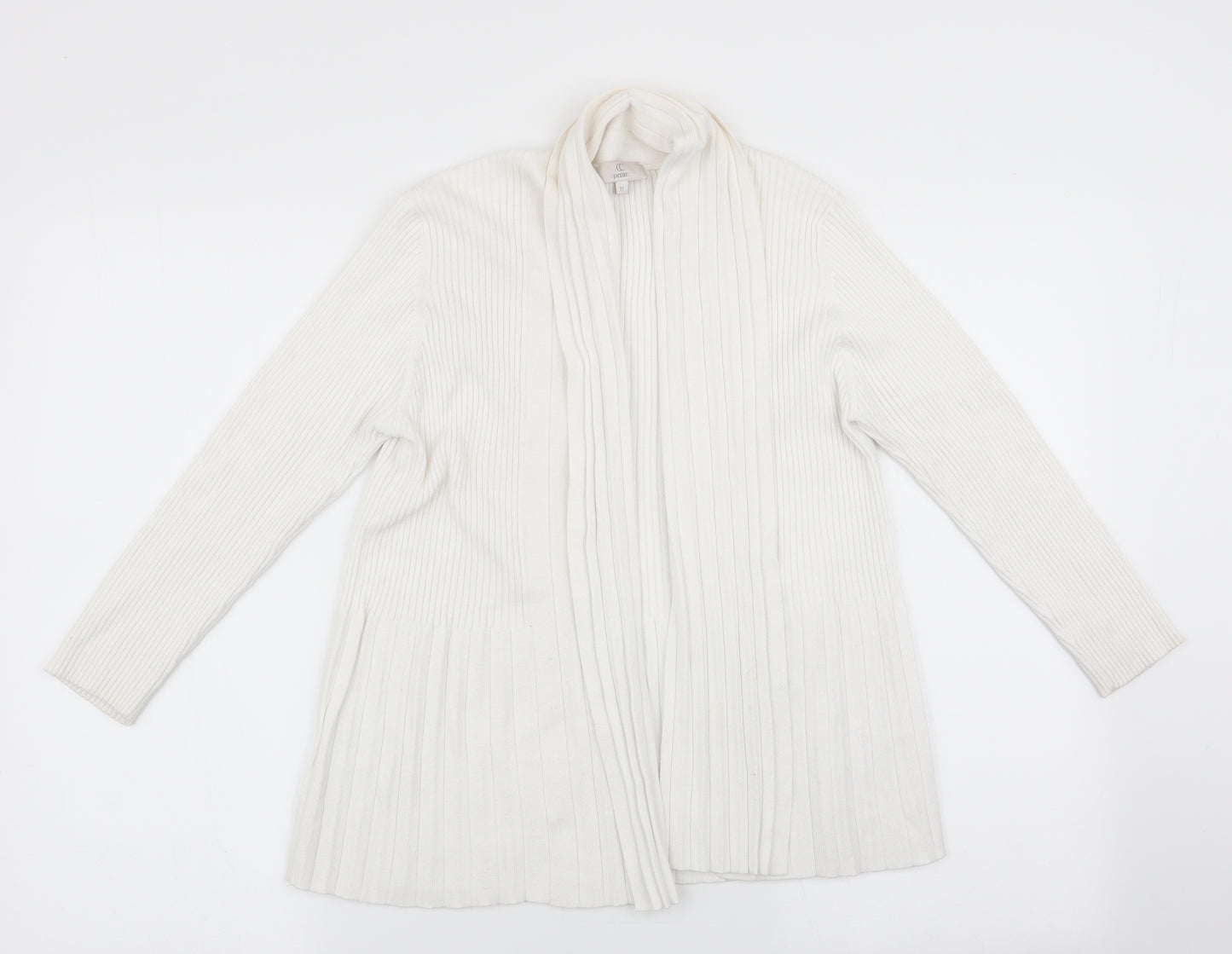 CC Womens Ivory   Cardigan Jumper Size M