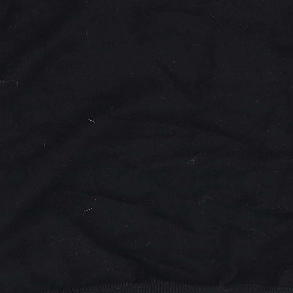 Primark Girls Black   Pullover Jumper Size 9-10 Years  - Flossing Through the Snow