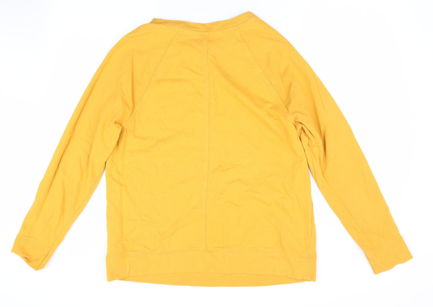 NEXT Womens Gold   Pullover Sweatshirt Size 16