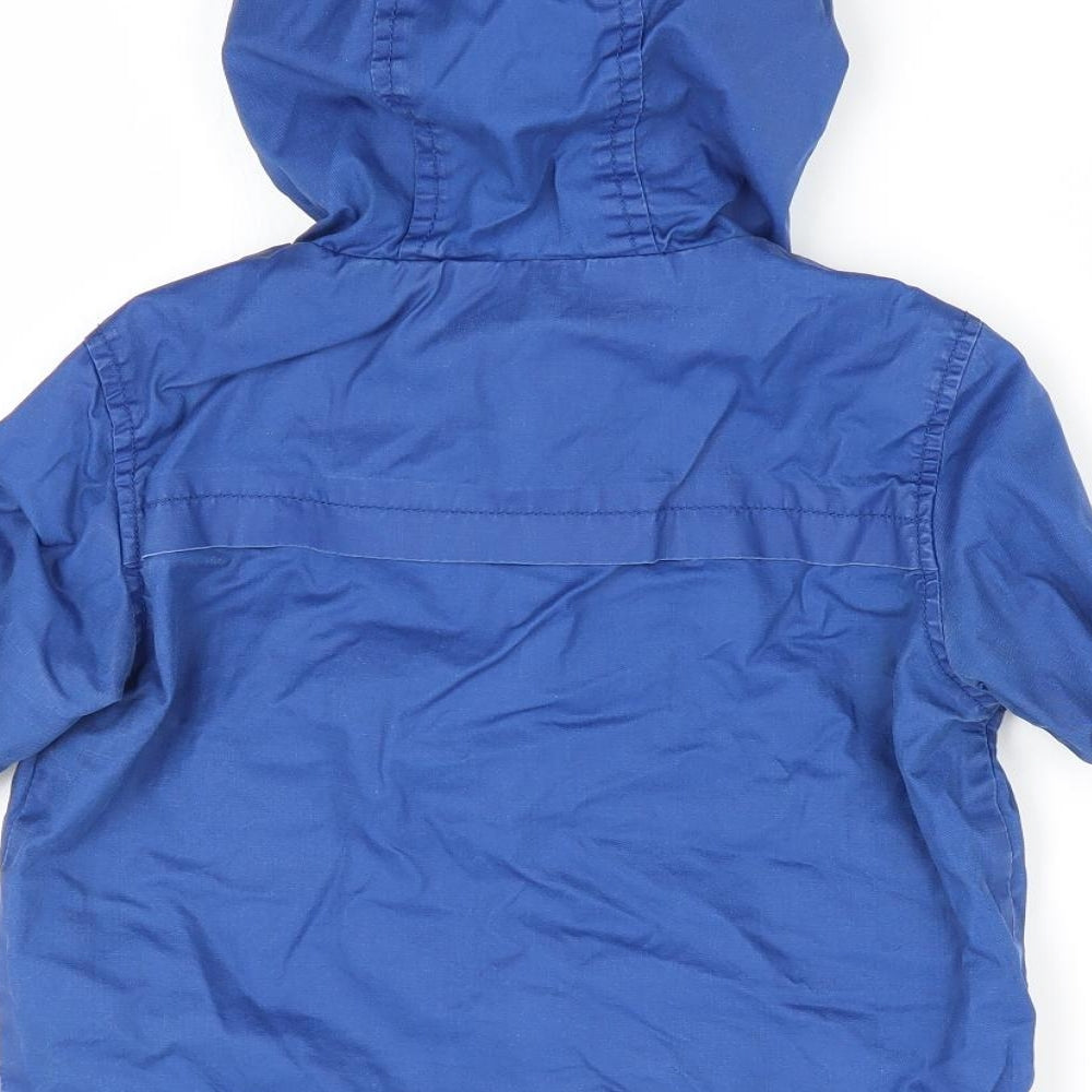 George Boys Blue   Anorak Coat Size 18-24 Months