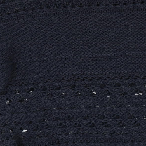Marks and Spencer Womens Blue   Pullover Jumper Size M  - Open Knit