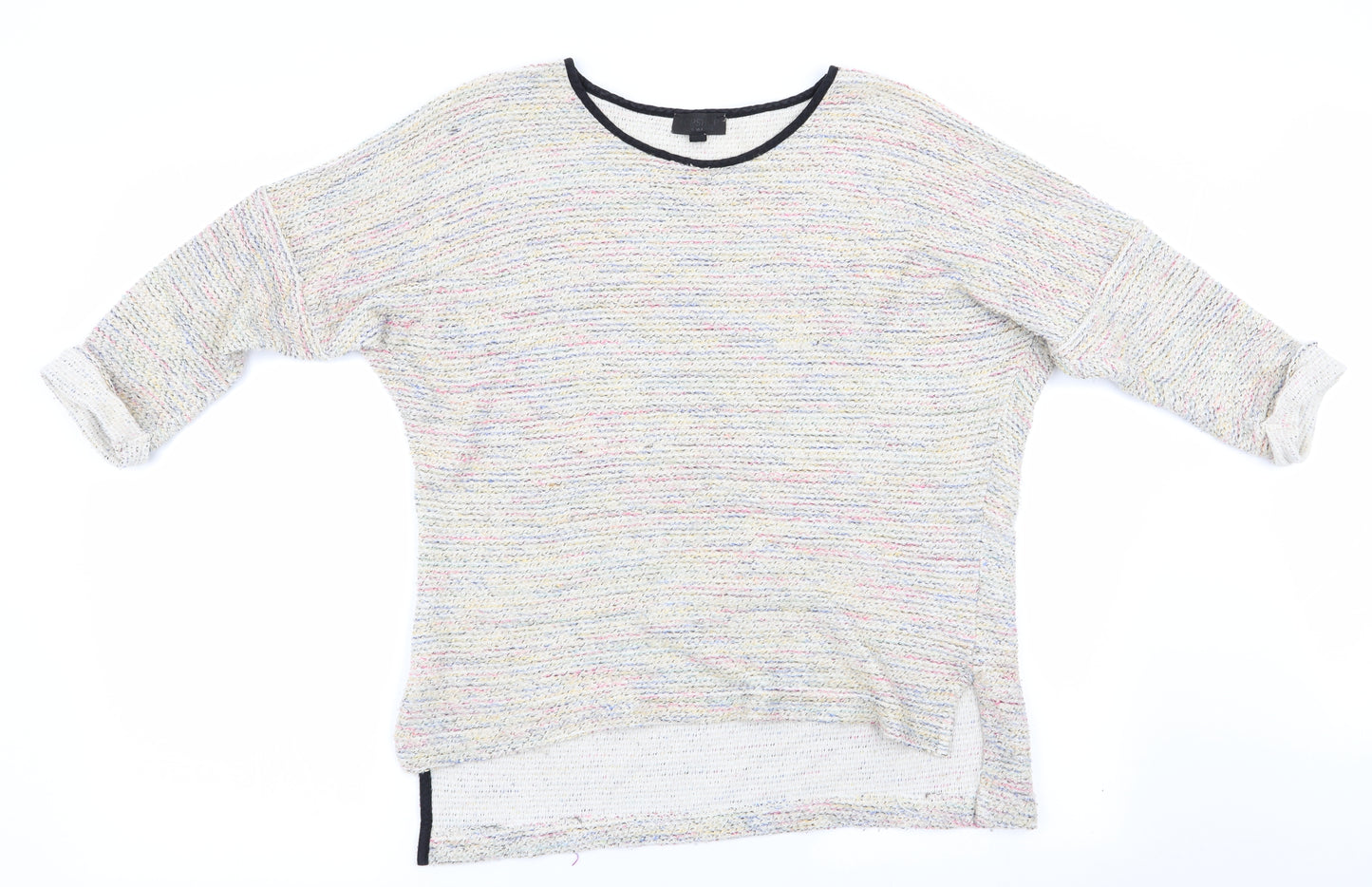 Topshop Womens Multicoloured   Pullover Jumper Size 8