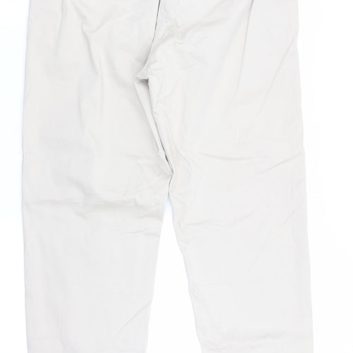 Per Una Womens Beige   Chino Trousers Size 10 L29 in