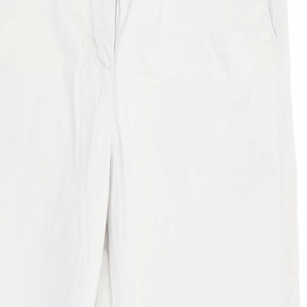 Per Una Womens Beige   Chino Trousers Size 10 L29 in