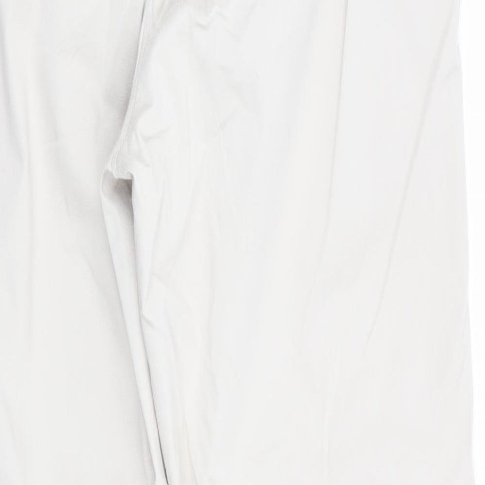 Per Una Womens Beige   Chino Trousers Size 10 L29 in