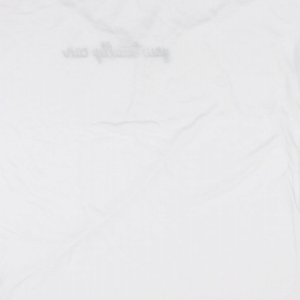 Primark Womens White   Basic T-Shirt Size M  - You Totally Can