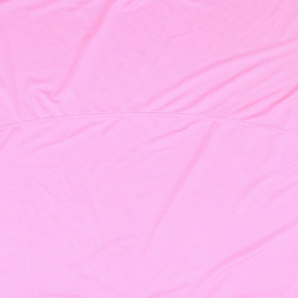 Workout Womens Pink   Basic T-Shirt Size 18