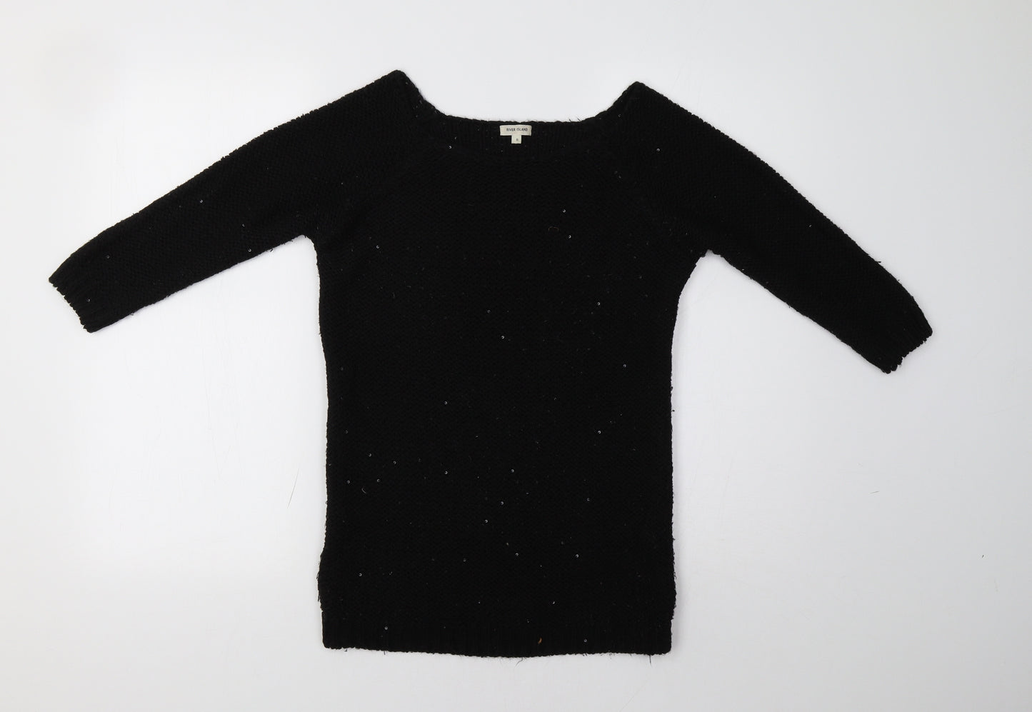 River Island Womens Black   Pullover Jumper Size 6