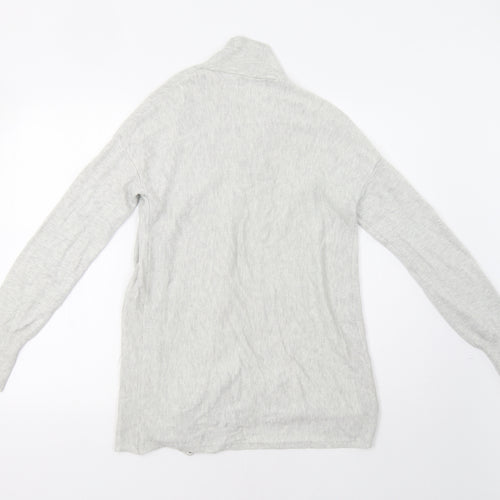 Amaryllis Womens Grey   Cardigan Jumper Size M