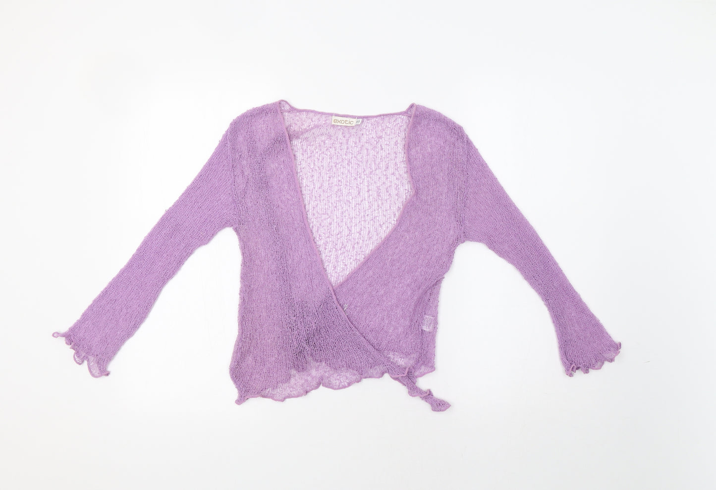 Exotic Womens Purple   Shrug Jumper One Size