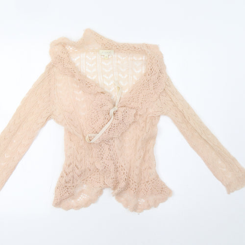 Kookai Womens Pink   Cardigan Jumper Size S