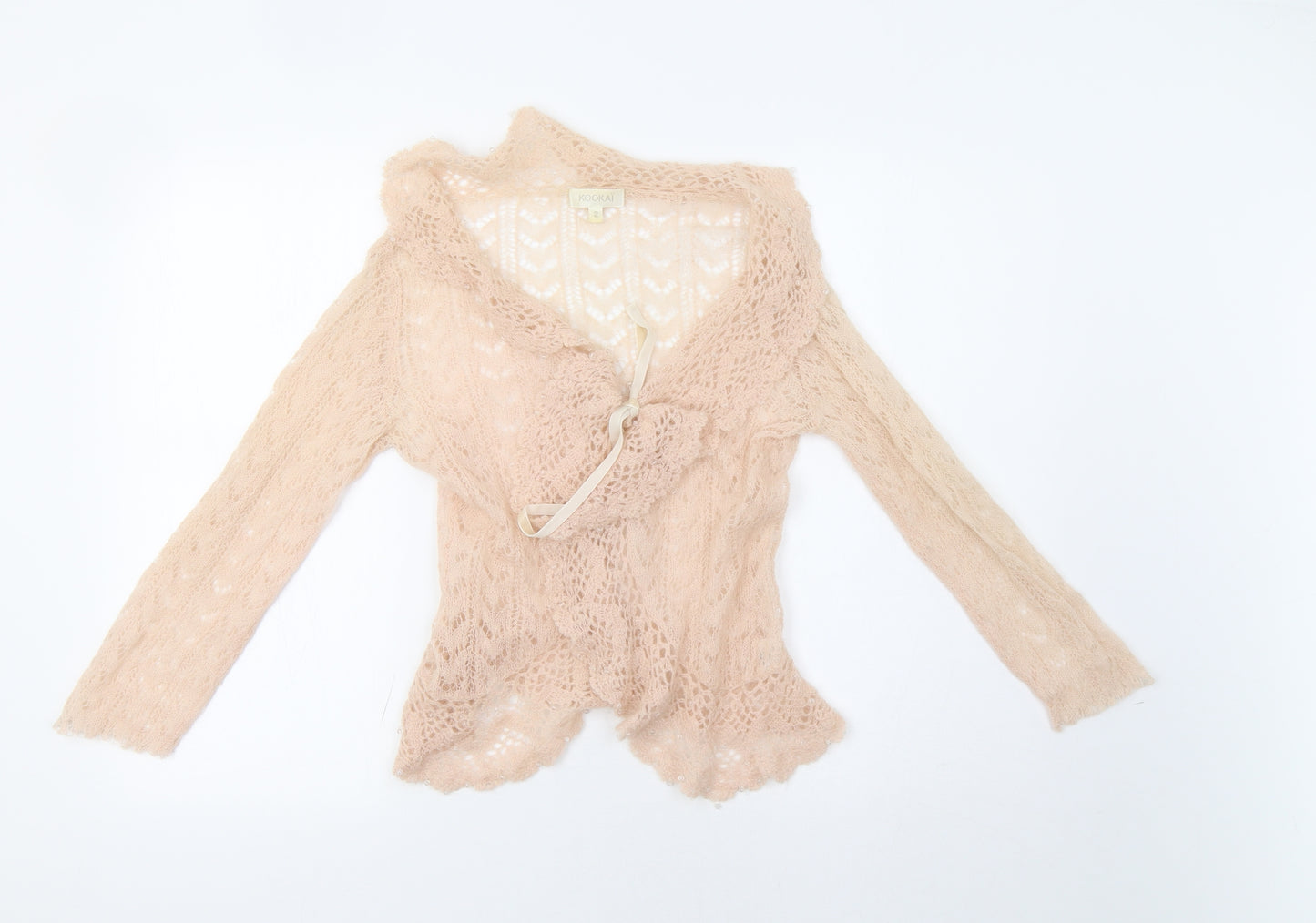Kookai Womens Pink   Cardigan Jumper Size S