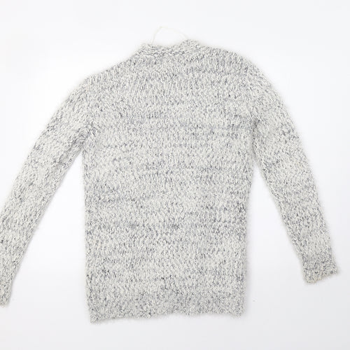 Primark Womens Grey   Cardigan Jumper Size 10
