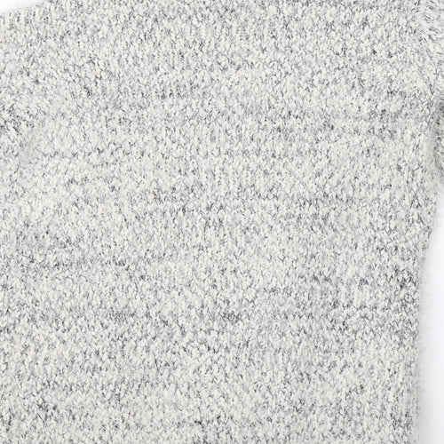 Primark Womens Grey   Cardigan Jumper Size 10