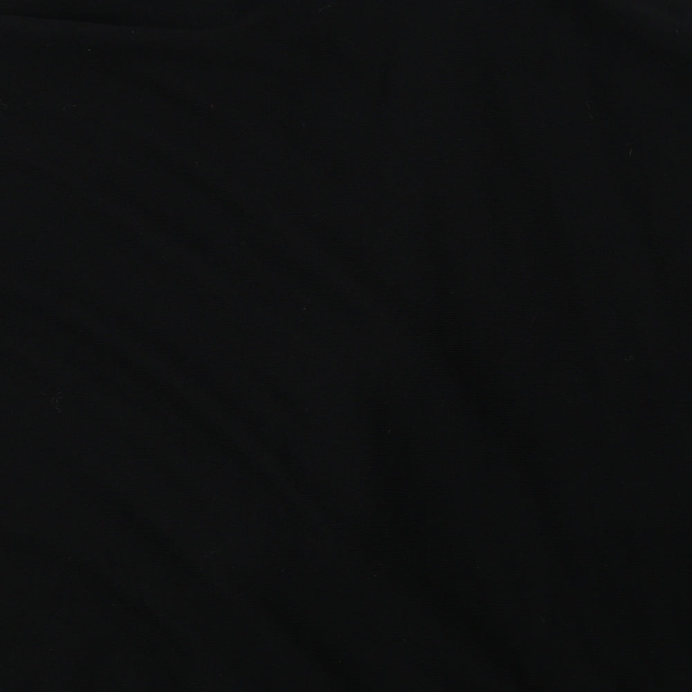 M&S Womens Black   Overcoat Poncho One Size