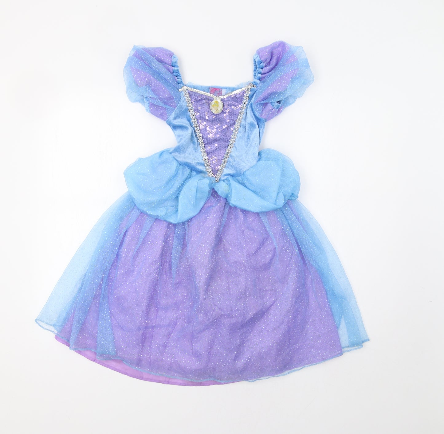 Disney Girls Blue   Ball Gown  Size 3-4 Years  - Fancy Dress Cinderella
