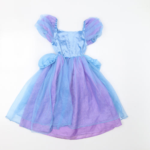 Disney Girls Blue   Ball Gown  Size 3-4 Years  - Fancy Dress Cinderella