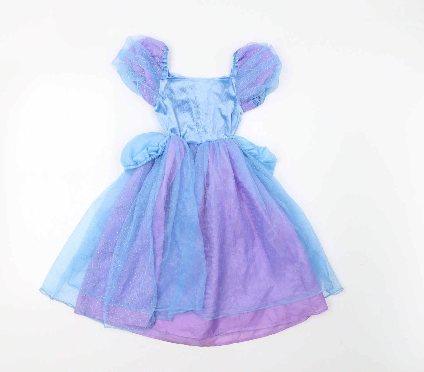 Disney Girls Blue   Ball Gown  Size 3-4 Years  - Fancy Dress Cinderella
