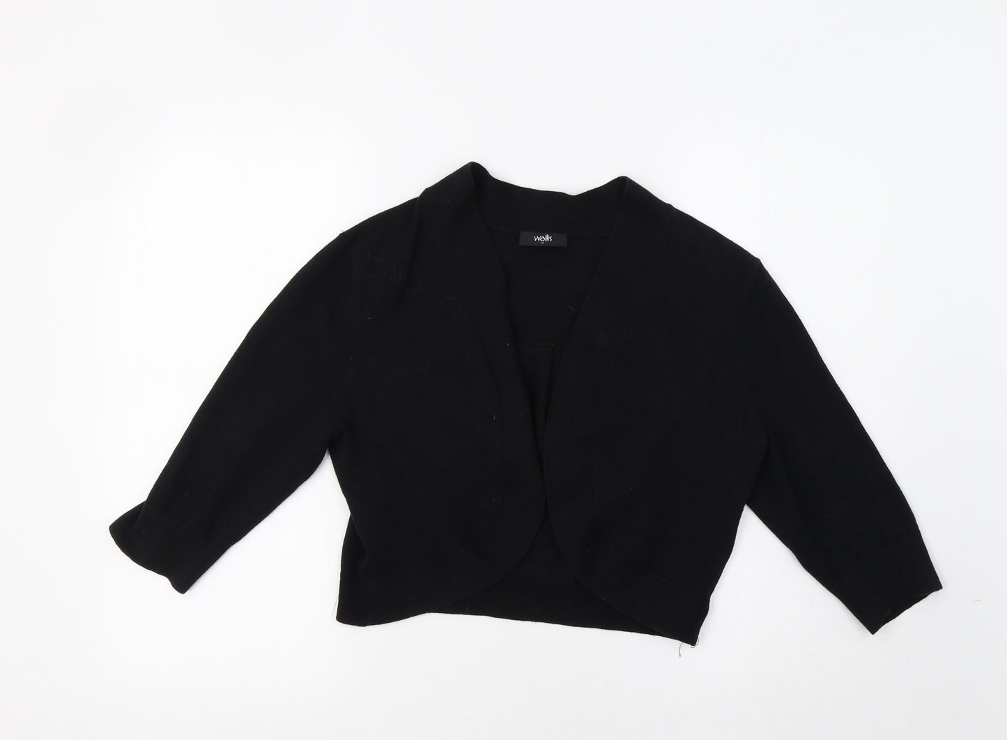 Wallis Womens Black   Shrug Jumper Size M