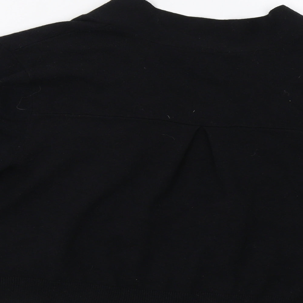 Wallis Womens Black   Shrug Jumper Size M