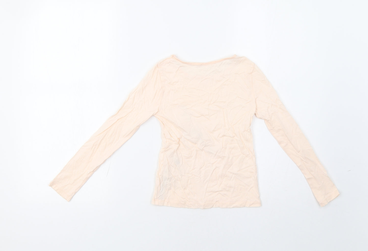 Billieblush Girls Pink   Basic T-Shirt Size 8 Years  - Bird Pattern