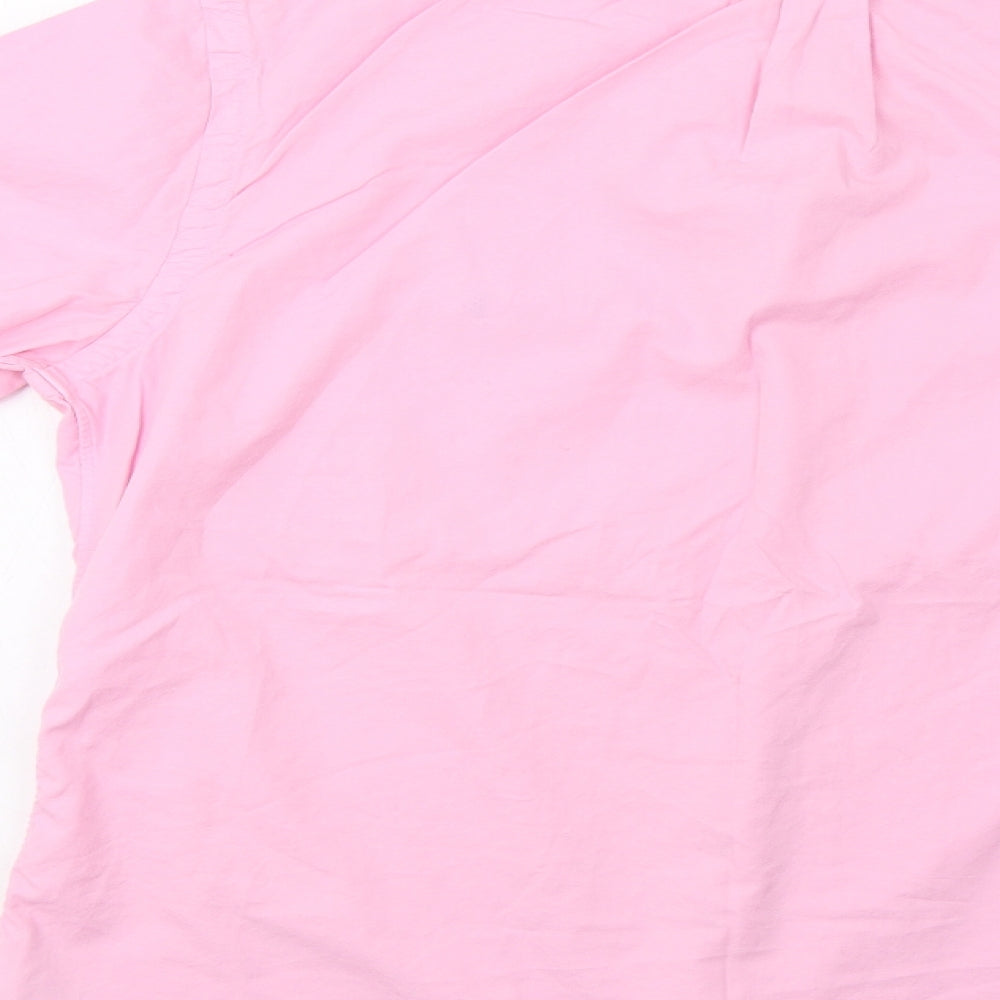 Ralph Lauren Mens Pink    Button-Up Size L