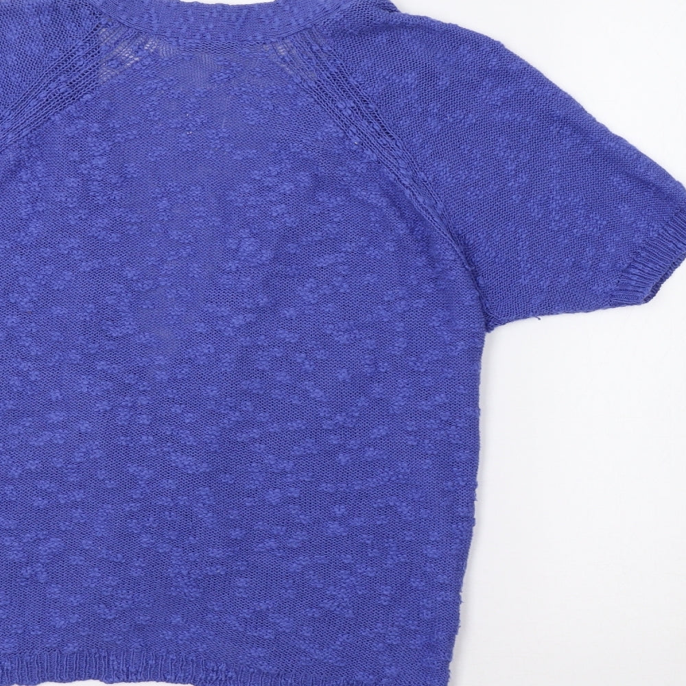 TU Womens Blue   Cardigan Jumper Size 16