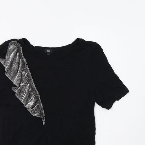 River Island Girls Black   Basic Blouse Size 8 Years