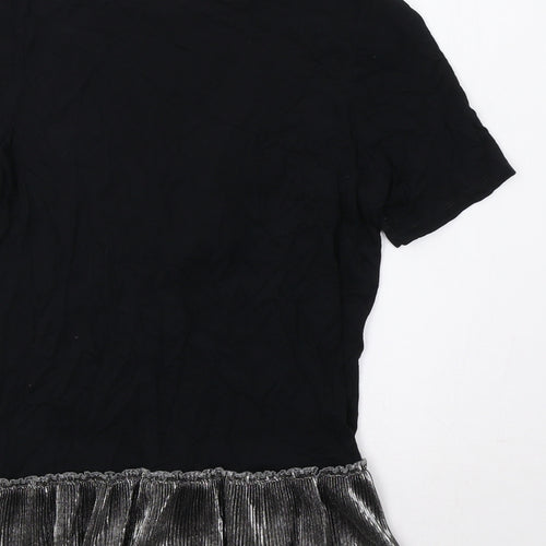 River Island Girls Black   Basic Blouse Size 8 Years