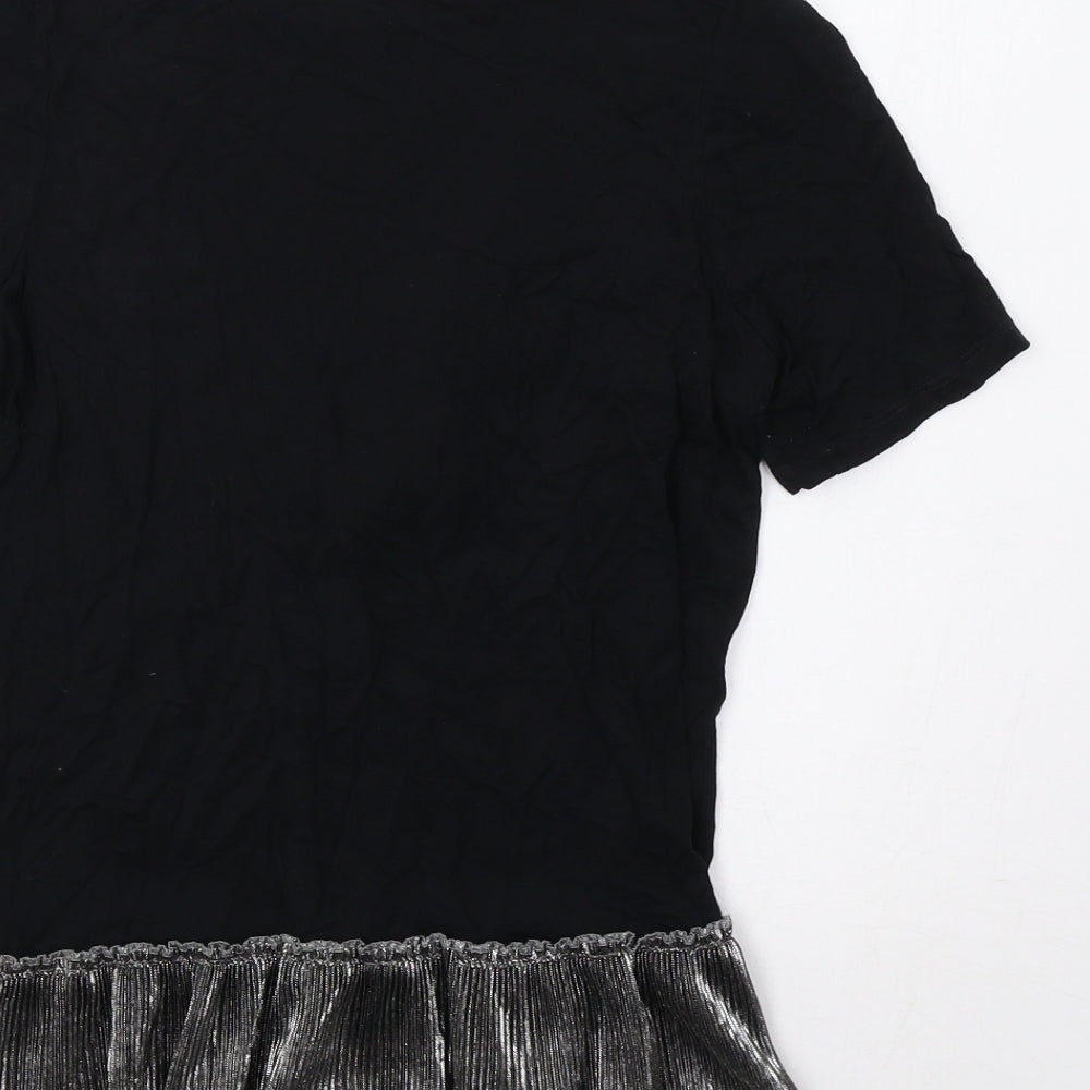 River Island Girls Black   Basic Blouse Size 8 Years