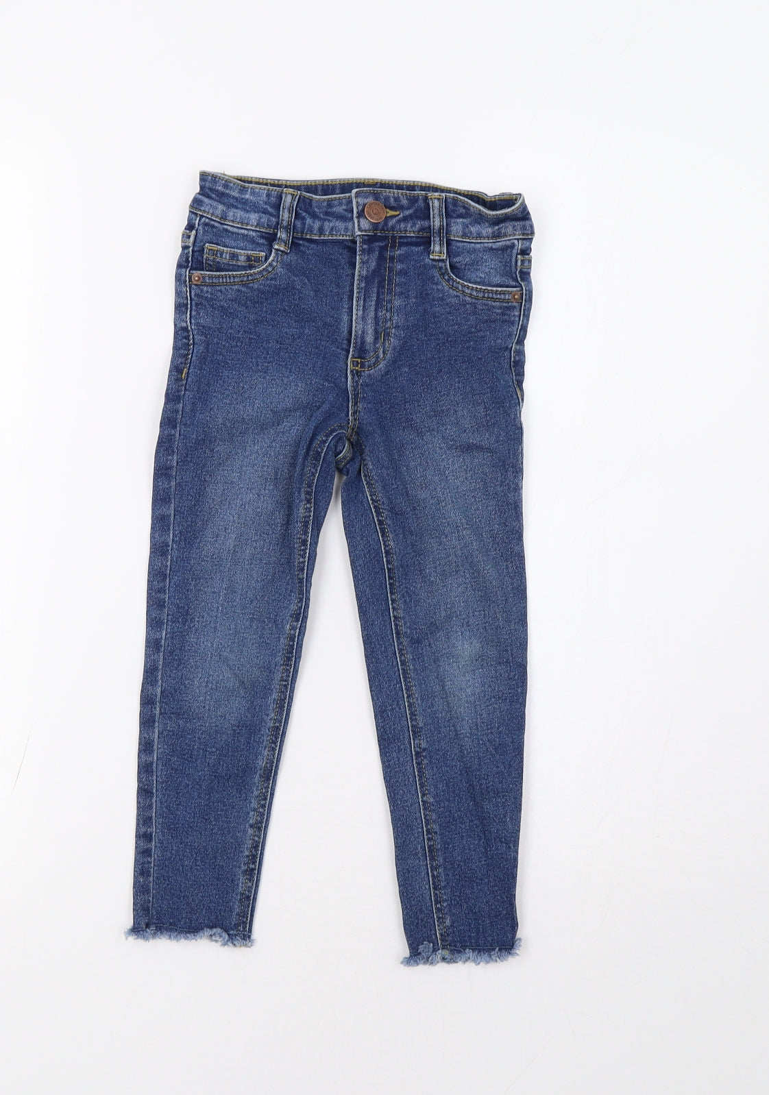 George Girls Blue   Skinny Jeans Size 5-6 Years
