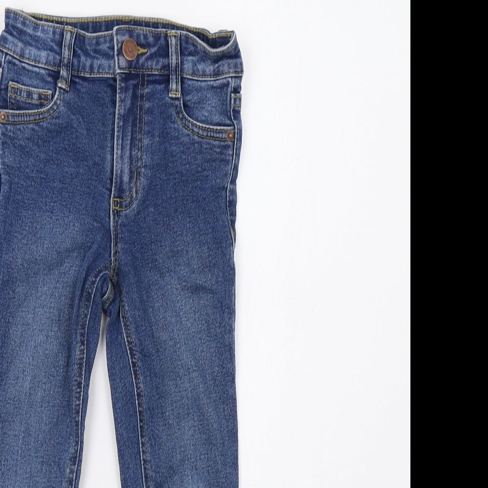 George Girls Blue   Skinny Jeans Size 5-6 Years