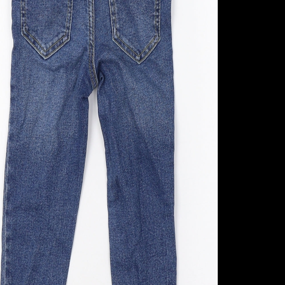 George Girls Blue   Skinny Jeans Size 5-6 Years