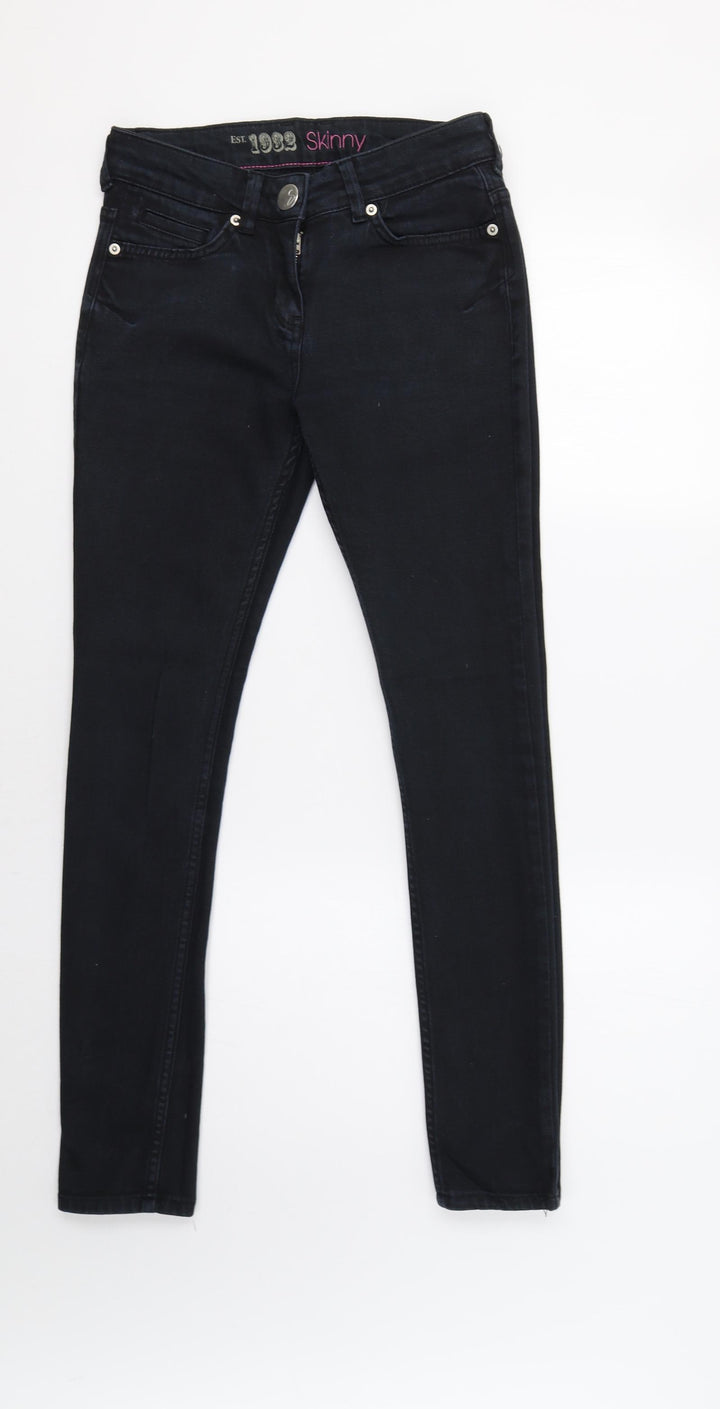 South Womens Blue Skinny Jeans Size 8 L30 in