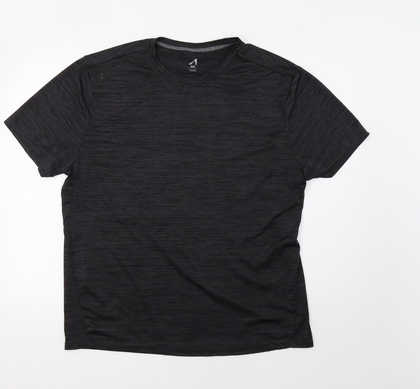 Qwick-Dry Mens Grey    T-Shirt Size XL