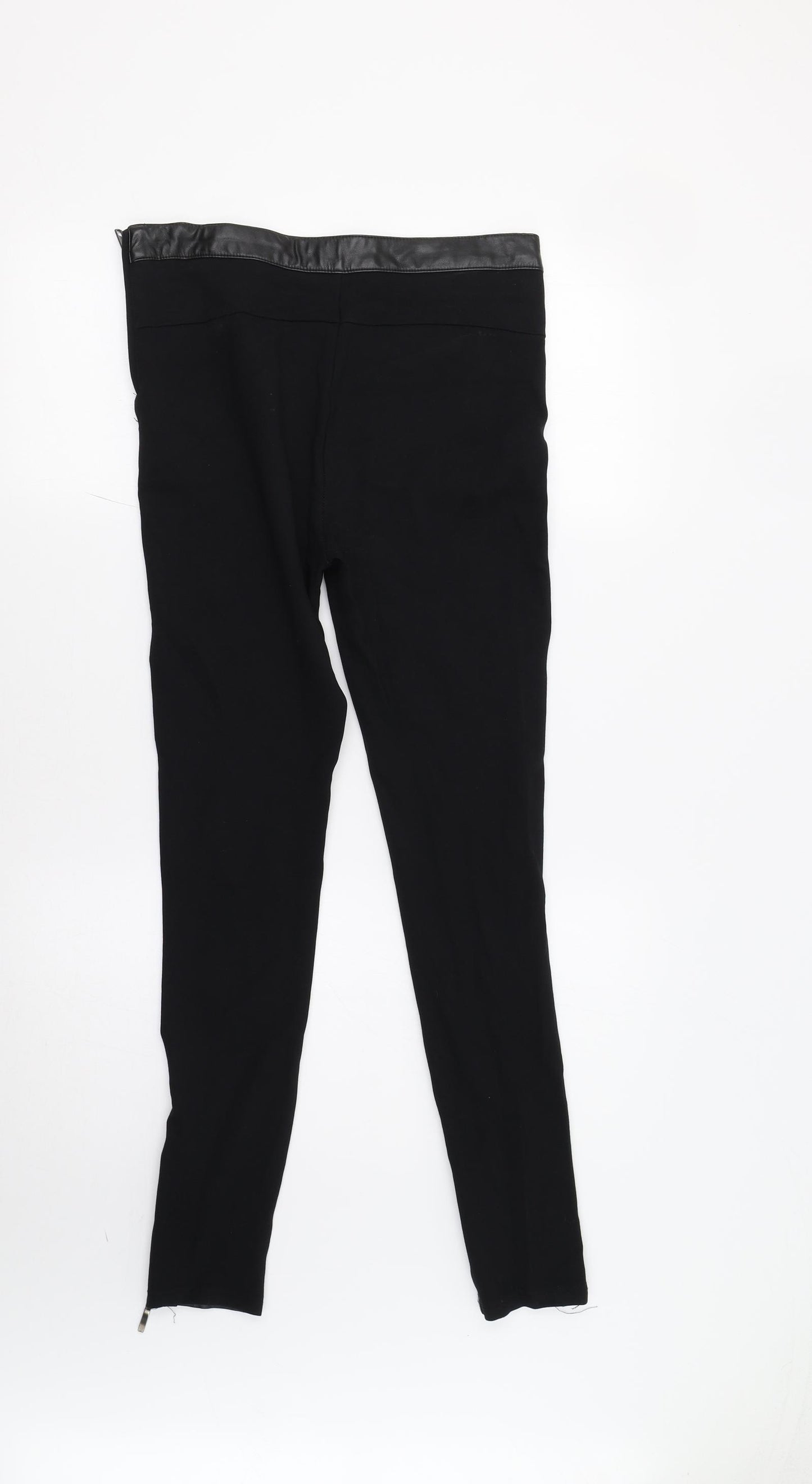 New Look Womens Black   Trousers  Size 10 L29 in