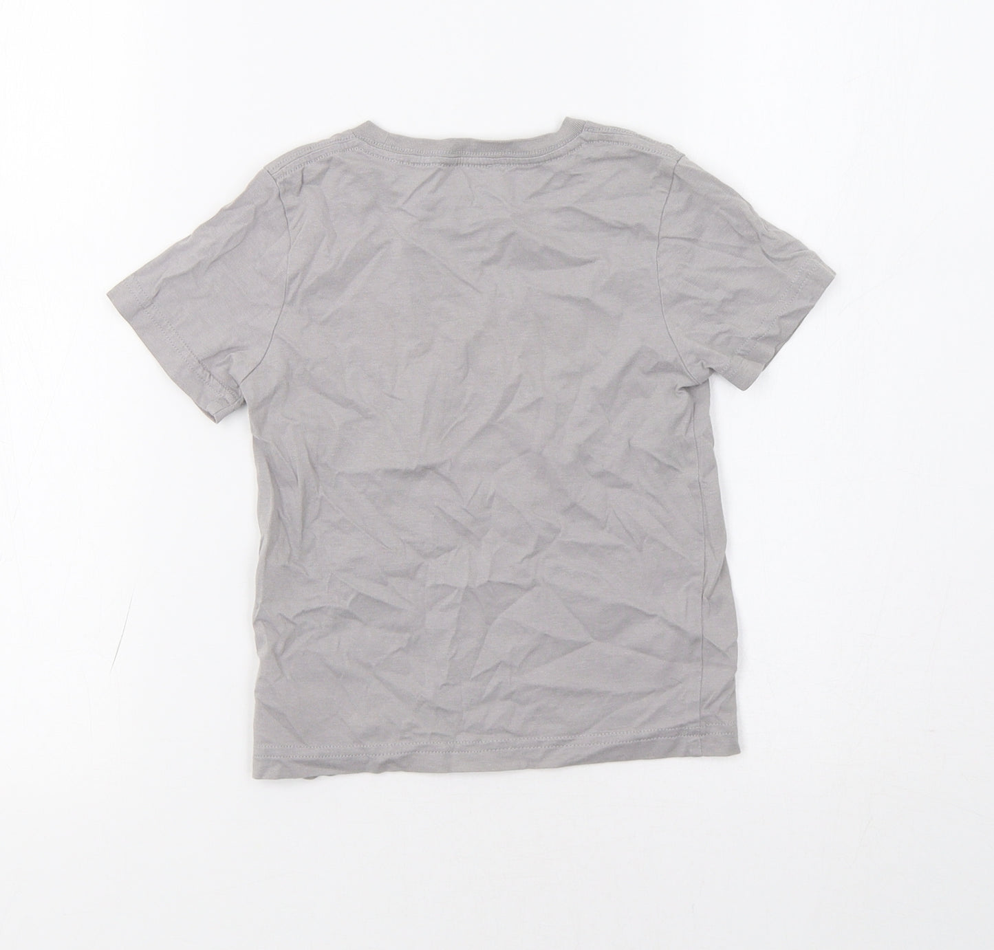 DKNY Girls Grey   Basic T-Shirt Size 5 Years