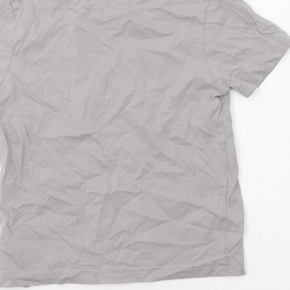 DKNY Girls Grey   Basic T-Shirt Size 5 Years