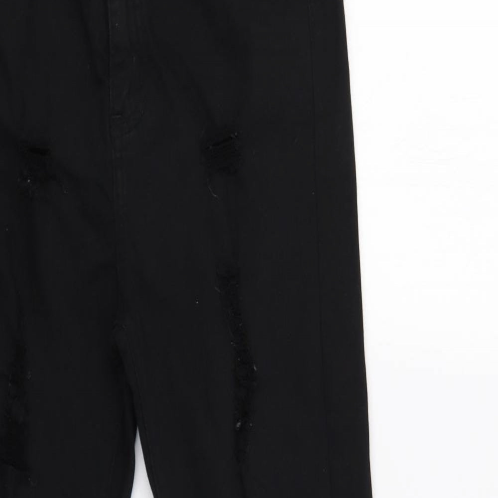 Boohoo Womens Black   Skinny Jeans Size 10 L30 in