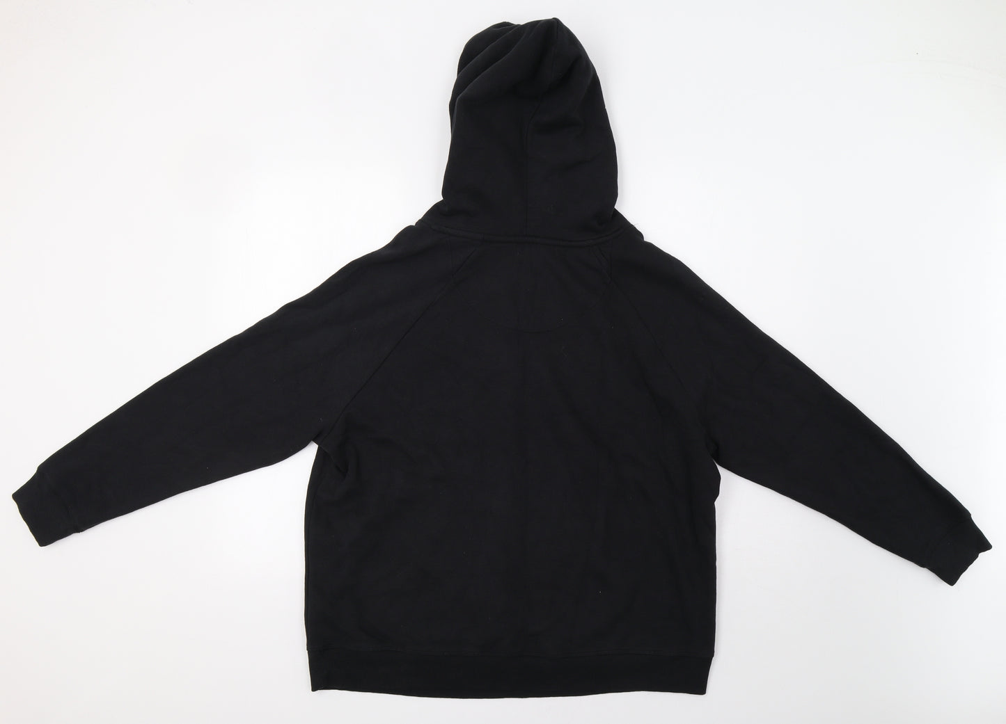 Simply Be Womens Black   Pullover Hoodie Size 18