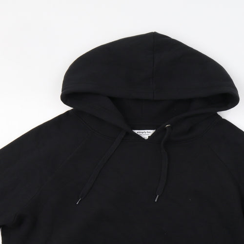 Simply Be Womens Black   Pullover Hoodie Size 18