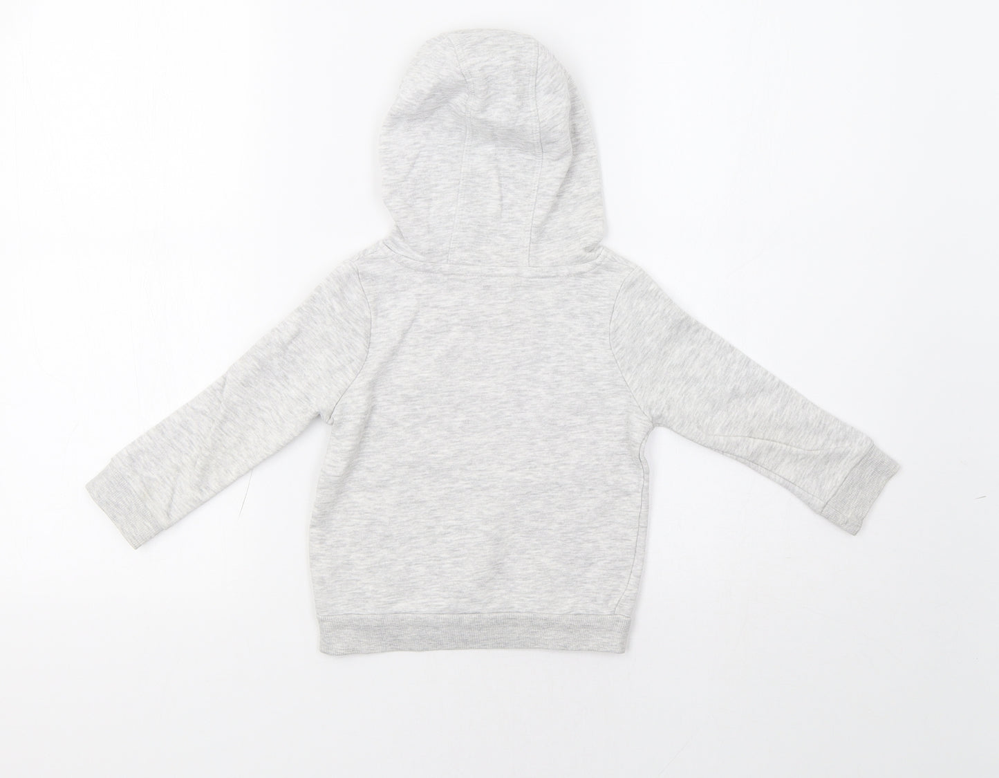 George Girls Grey   Pullover Hoodie Size 2-3 Years  - Bunny