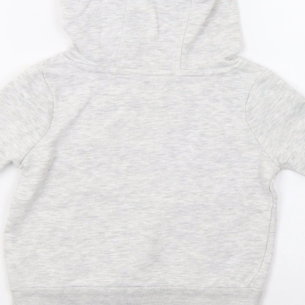 George Girls Grey   Pullover Hoodie Size 2-3 Years  - Bunny