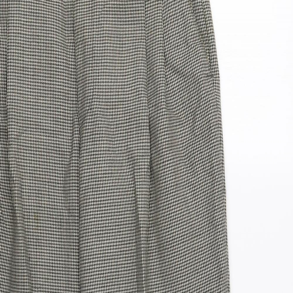 Portfolio Mens Beige Check  Dress Pants Trousers Size 30 L31 in