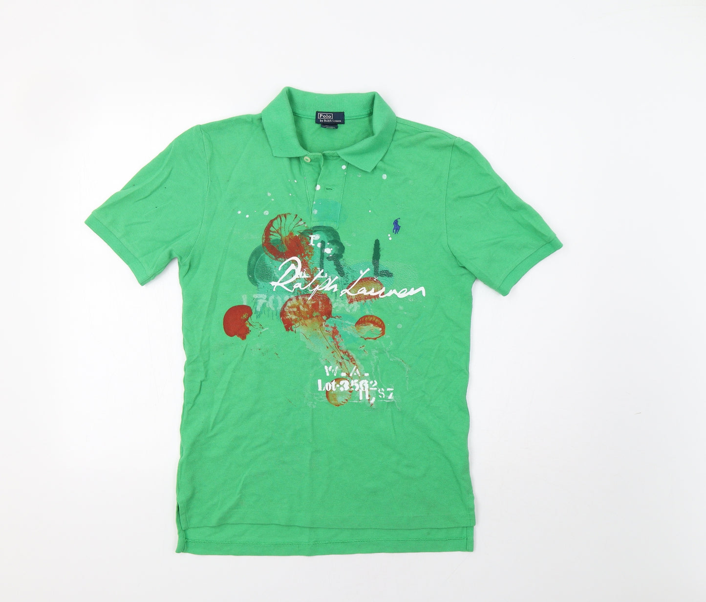 Polo Ralph Lauren Womens Green   Basic Polo Size 14